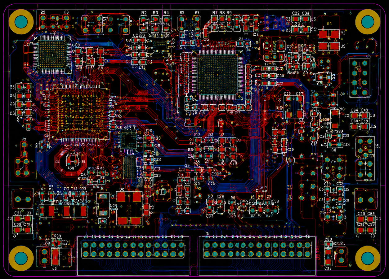 High Speed PCB Design 2 High-speed communication module PCB layout