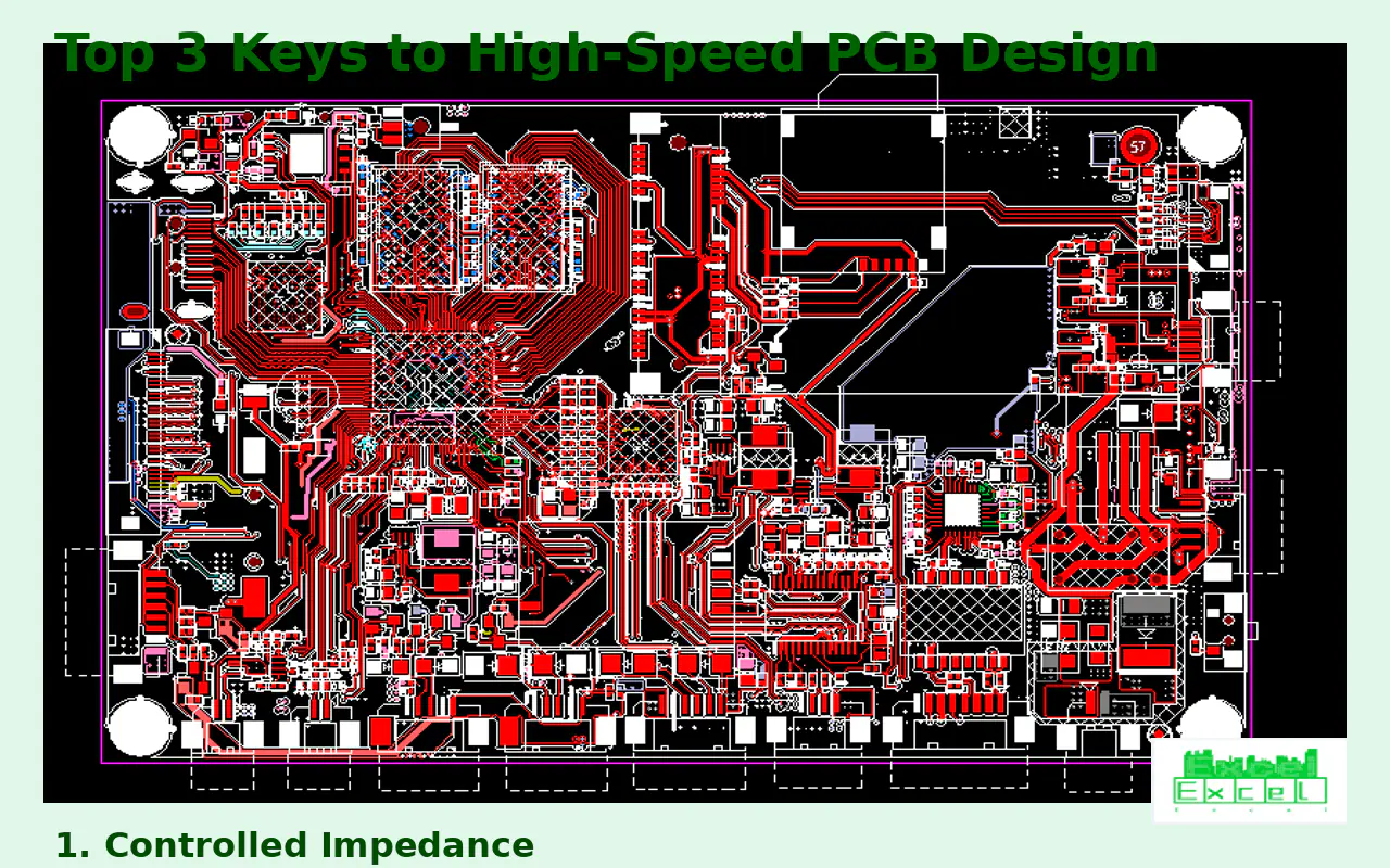High-speed PCB layout and signal integrity engineering
