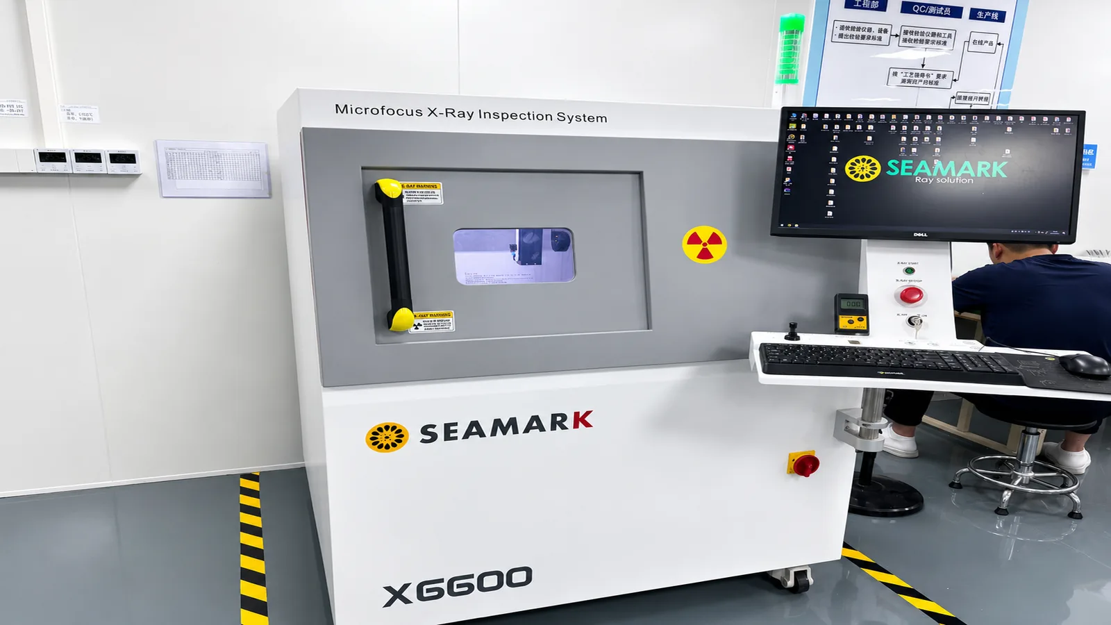 PCB X-ray inspection system for assembled circuit boards